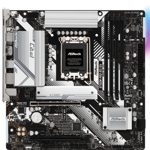 ASRock B760M Pro RS/D4 mATX Motherboard