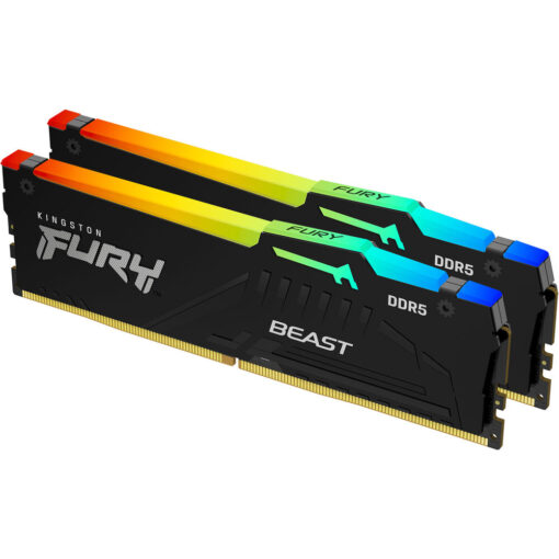 Kingston FURY Beast RGB DDR5 32GB (2x16GB) 6000 CL36