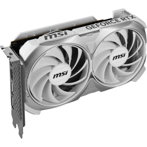 MSI GeForce RTX 4060 VENTUS 2X OC 8GB Graphics Card - White