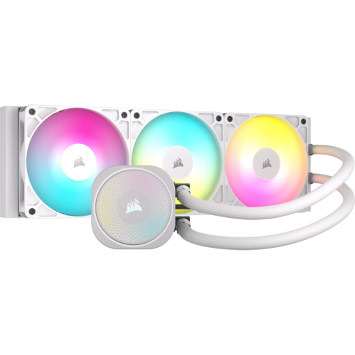Corsair Nautilus 360 RS ARGB 360mm AIO RGB CPU Cooler - White